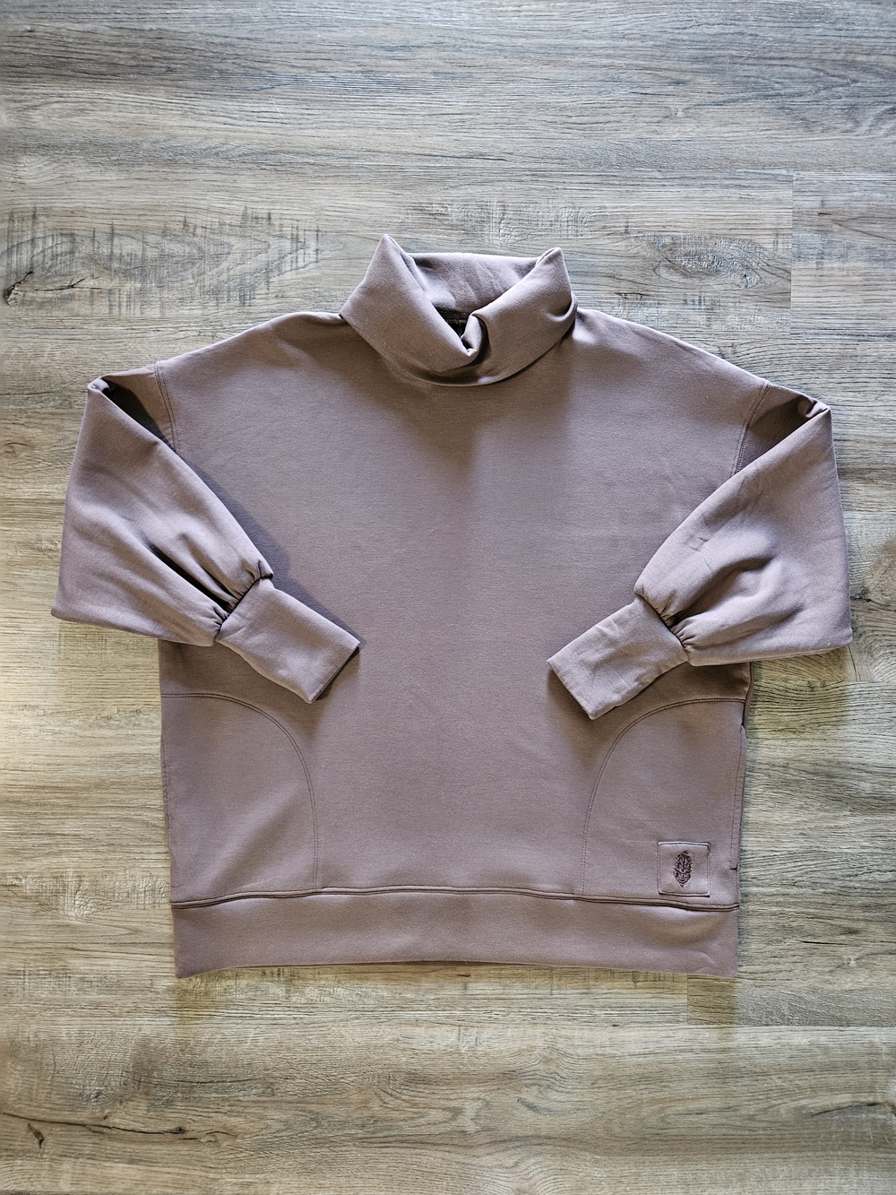 FP Movement By Free People Driftwood / Mauve Breakpoint Pullover With Pockets